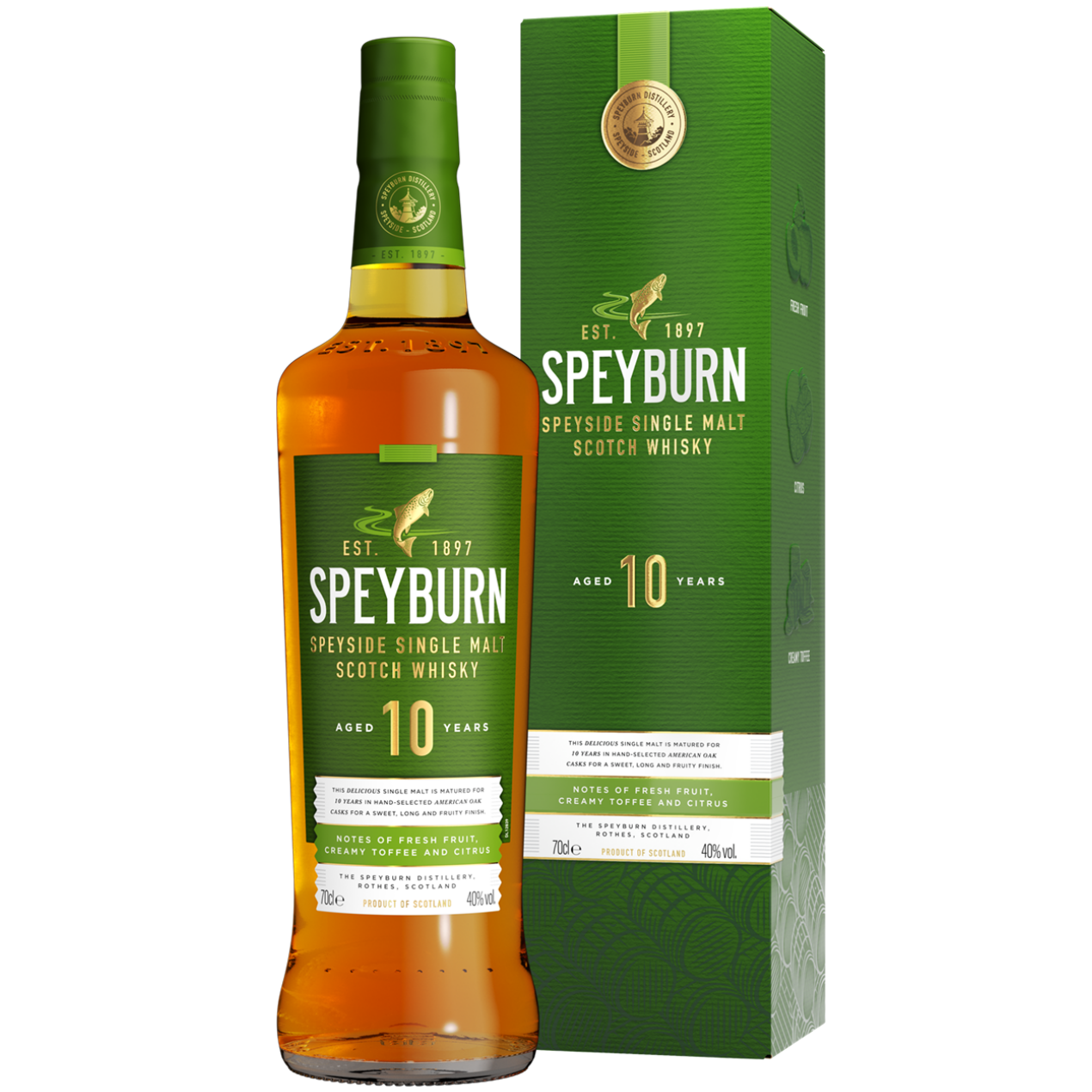 Speyburn 10 Year Old - Single Malt Scotch Whisky-Single Malt Scotch Whisky-Fountainhall Wines