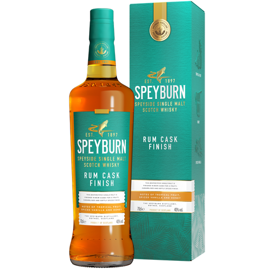 Speyburn Rum Cask - Single Malt Scotch Whisky-Single Malt Scotch Whisky-5010509883948-Fountainhall Wines