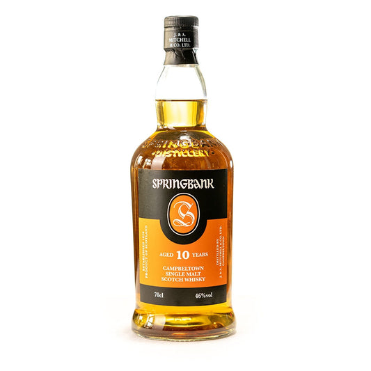 Springbank 10 Year Old - Single Malt Scotch Whisky-Single Malt Scotch Whisky-610854107000-Fountainhall Wines