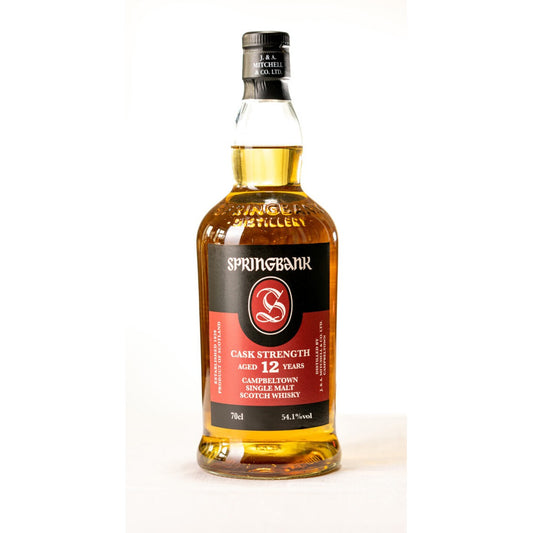 Springbank 12 Year Old Cask Strength 2023 54.1% - Single Malt Scotch Whisky-Single Malt Scotch Whisky-610854547004-Fountainhall Wines