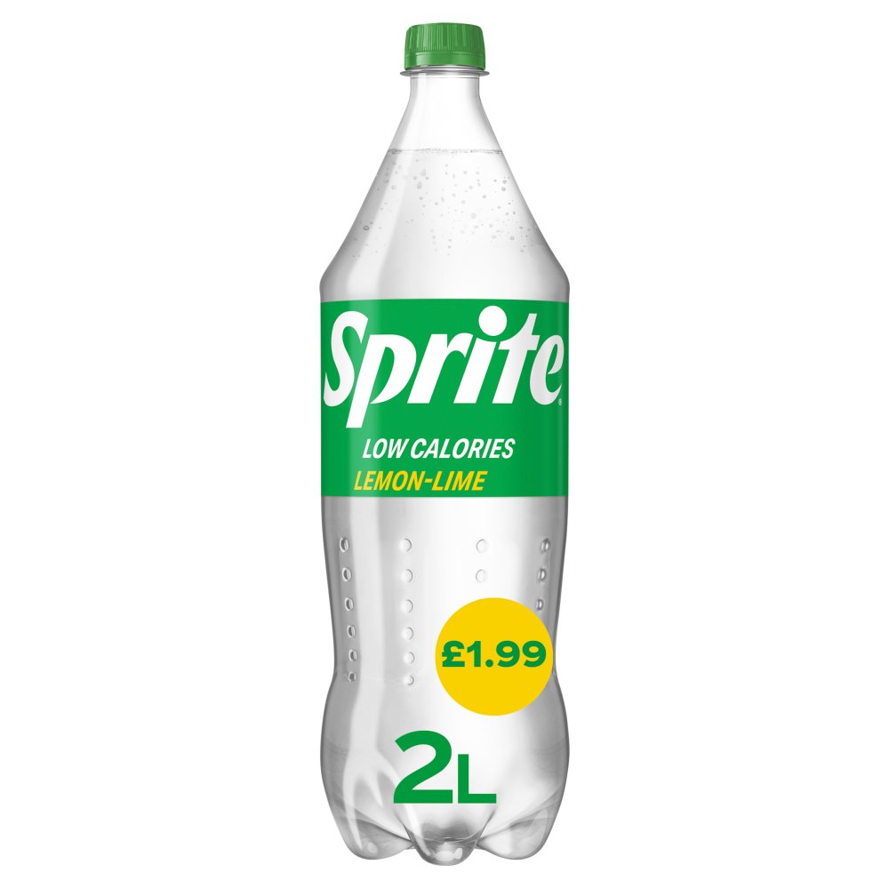 Sprite 2 Litre (Price Marked £1.99)-Soft Drink-Fountainhall Wines