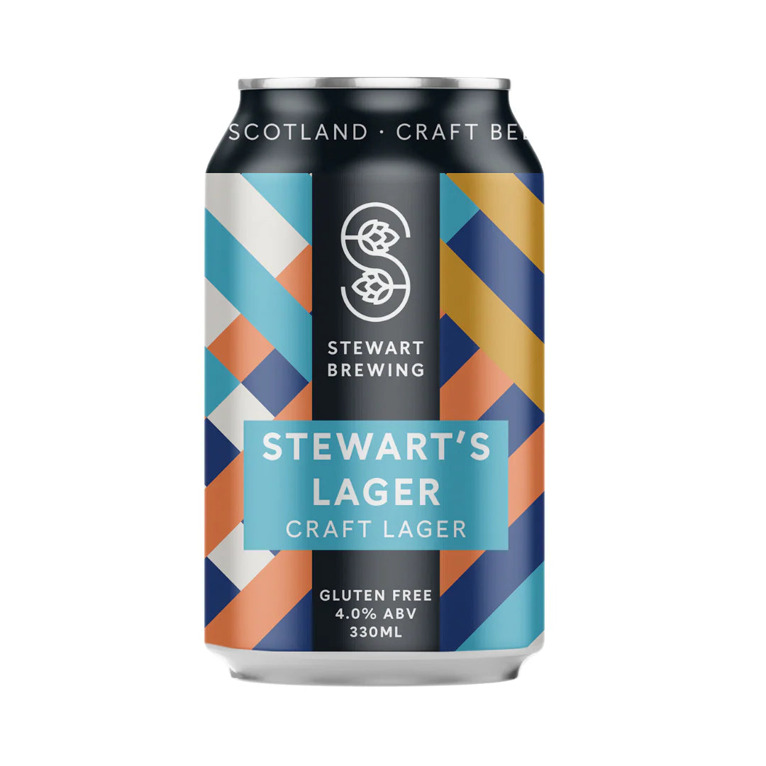Stewart Brewing Stewart's Lager - Craft Lager 330ml-Scottish Beers-Fountainhall Wines