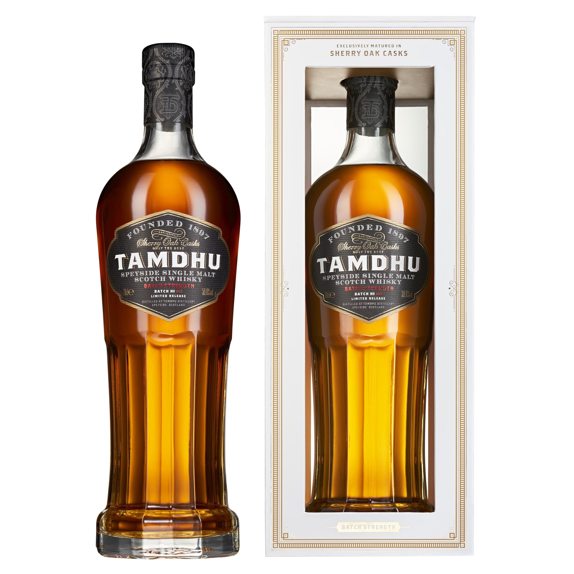 Tamdhu Batch Strength 005 - Single Malt Scotch Whisky-Single Malt Scotch Whisky-5010852045161-Fountainhall Wines