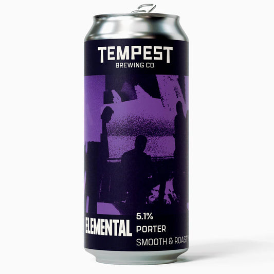 Tempest Brewing Co - Elemental - Porter 440ml-Scottish Beers-Fountainhall Wines