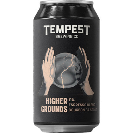 Tempest Brewing Co - Higher Grounds - Espresso Blend Bourbon Barrel Aged Stout 330ml-Scottish Beers-5060395540326-Fountainhall Wines