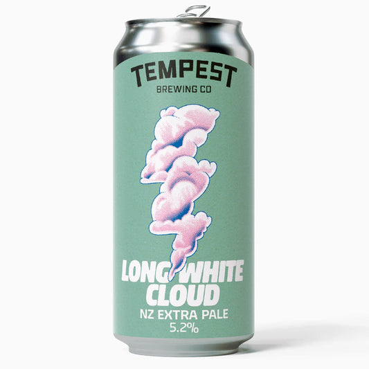 Tempest Brewing Co Long White Cloud - NZ Extra Pale Ale 440ml-Scottish Beers-Fountainhall Wines