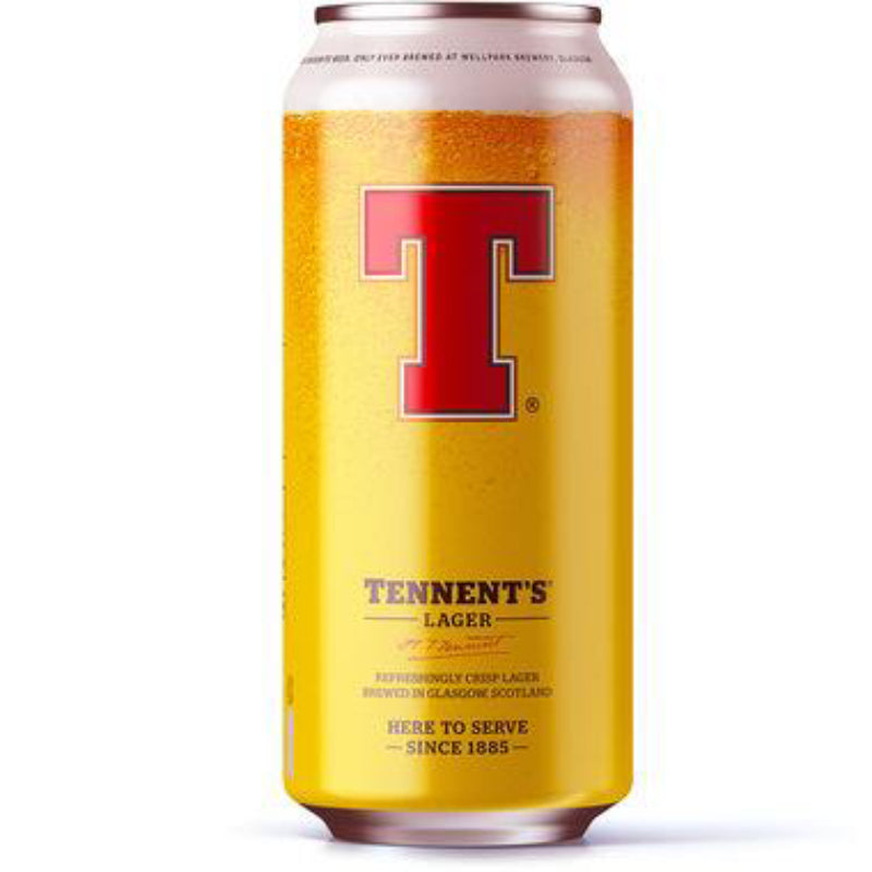 Tennent's Lager 568ml Pint Can-Scottish Beers-Fountainhall Wines