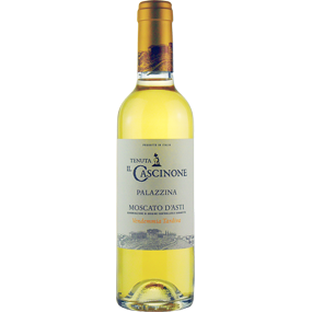 Tenuta Il Cascinone Palazzina Vendemmia Tardiva, Moscato d'Asti DOCG (37.5cl)-Dessert Wine-Fountainhall Wines