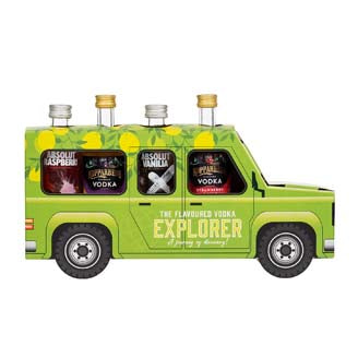 The Flavoured Vodka Explorer 4x5cl Gift Pack-Vodka-Fountainhall Wines