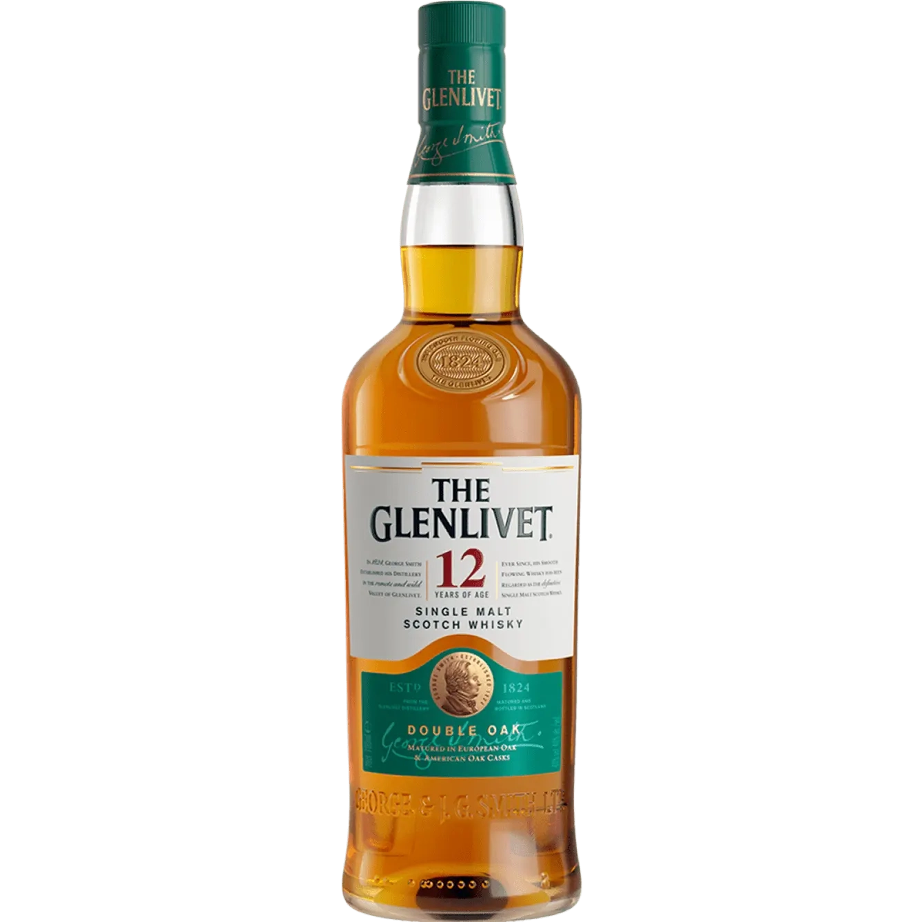 The Glenlivet 12 Year Old - Double Cask - Single Malt Scotch Whisky-Single Malt Scotch Whisky-080432402825-Fountainhall Wines