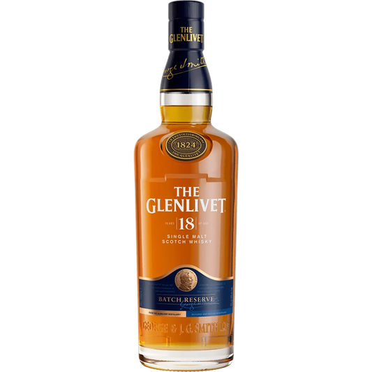 The Glenlivet 18 Year Old - Batch Reserve - Single Malt Scotch Whisky-Single Malt Scotch Whisky-080432403105-Fountainhall Wines