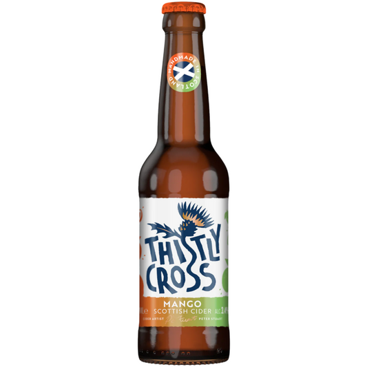 Thistly Cross Mango Scottish Cider 330ml-Cider-Fountainhall Wines