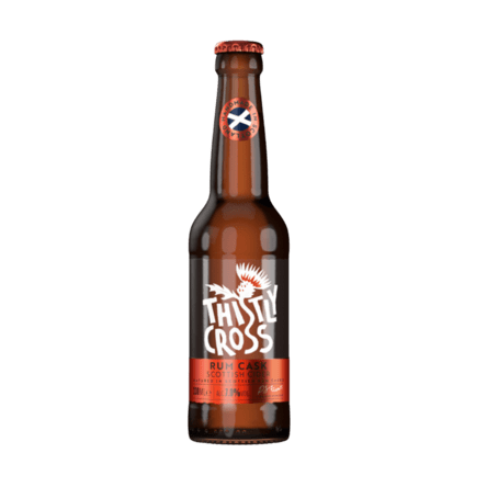 Thistly Cross Rum Cask Scottish Cider 330ml-Cider-5060191902670-Fountainhall Wines