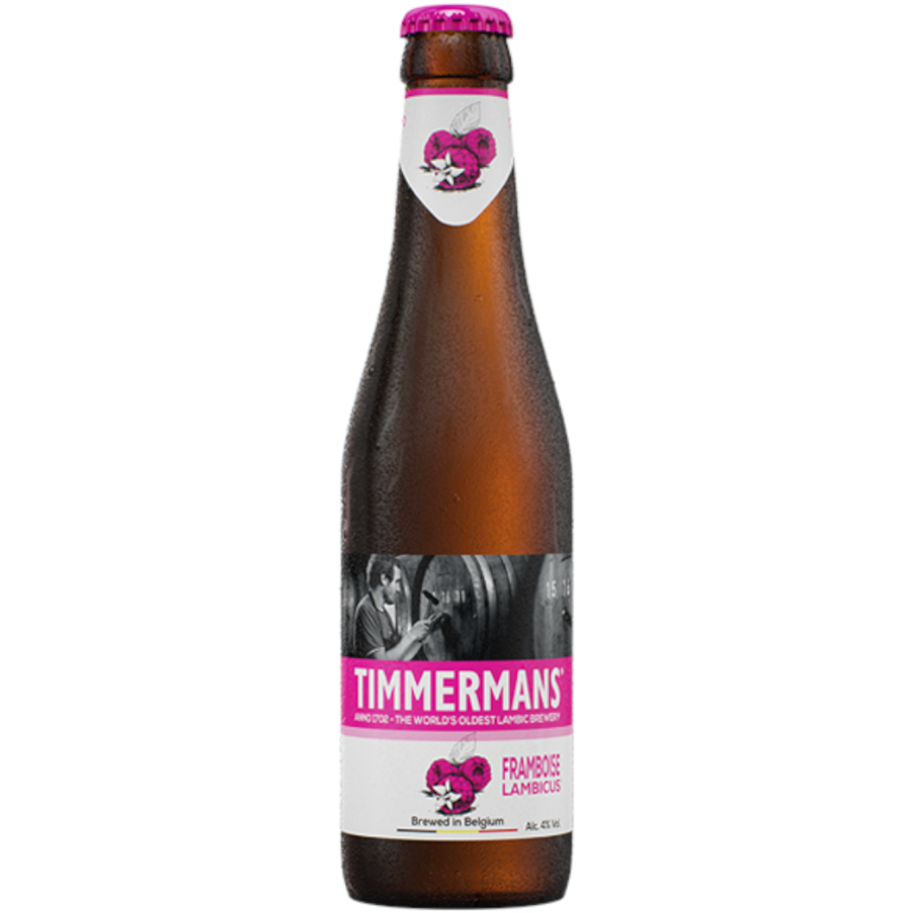 Timmermans Framboise Lambicus - Raspberry Beer 330ml-World Beer-5411516152018-Fountainhall Wines