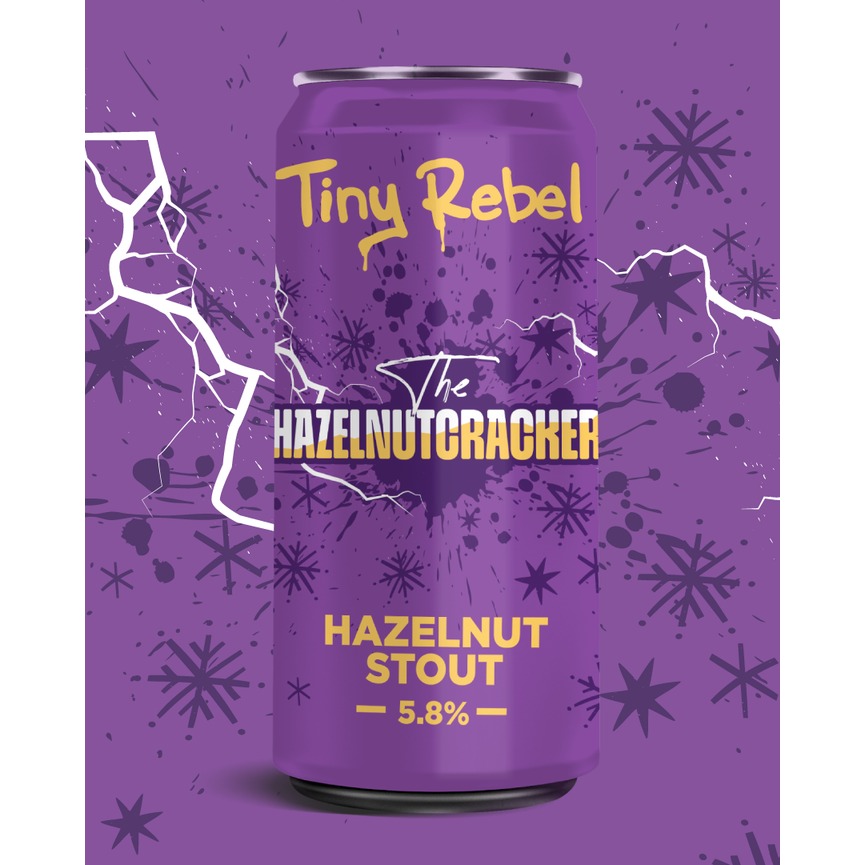 Tiny Rebel The Hazel Nut Cracker Stout 440ml Can-World Beer-5060343558120-Fountainhall Wines