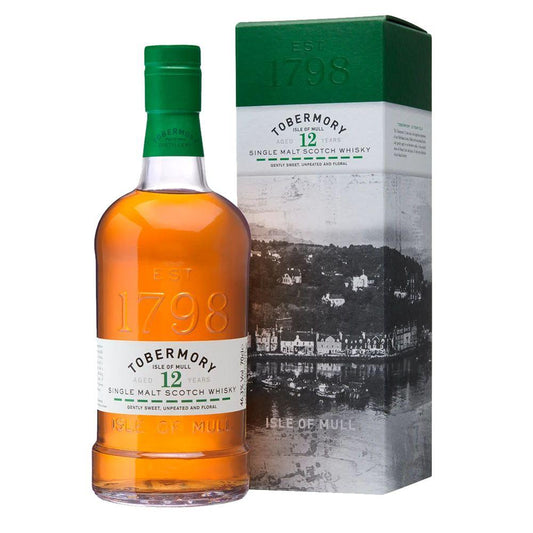 Tobermory 12 Year Old - Single Malt Scotch Whisky-Single Malt Scotch Whisky-5029704219612-Fountainhall Wines