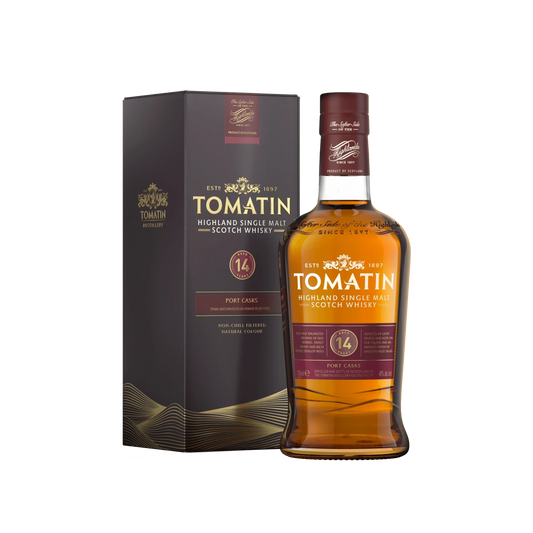 Tomatin 14 Year Old - Port Cask - Single Malt Scotch Whisky-Single Malt Scotch Whisky-5018481023345-Fountainhall Wines