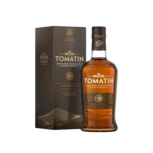 Tomatin 18 Year Old - Single Malt Scotch Whisky-Single Malt Scotch Whisky-5018481110212-Fountainhall Wines