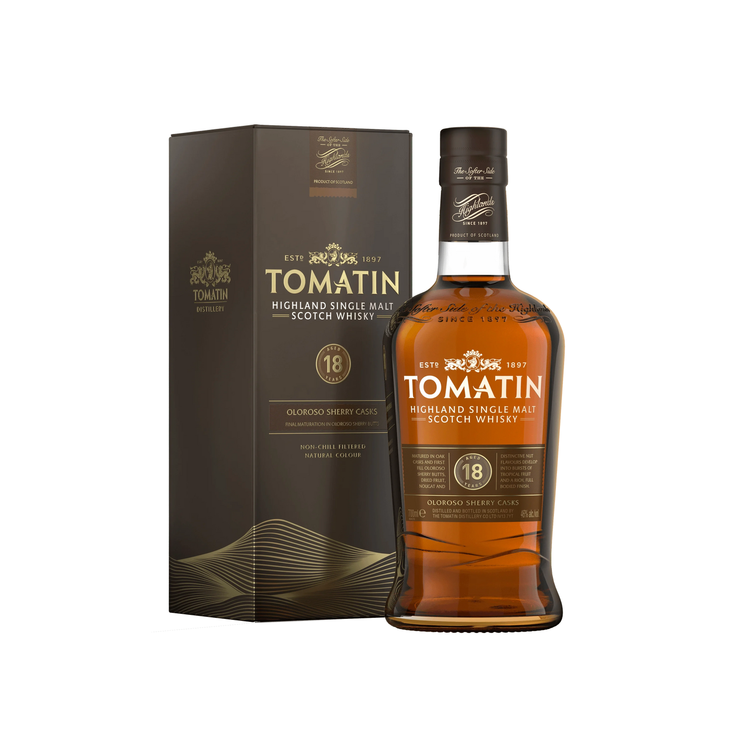 Tomatin 18 Year Old - Single Malt Scotch Whisky-Single Malt Scotch Whisky-Fountainhall Wines