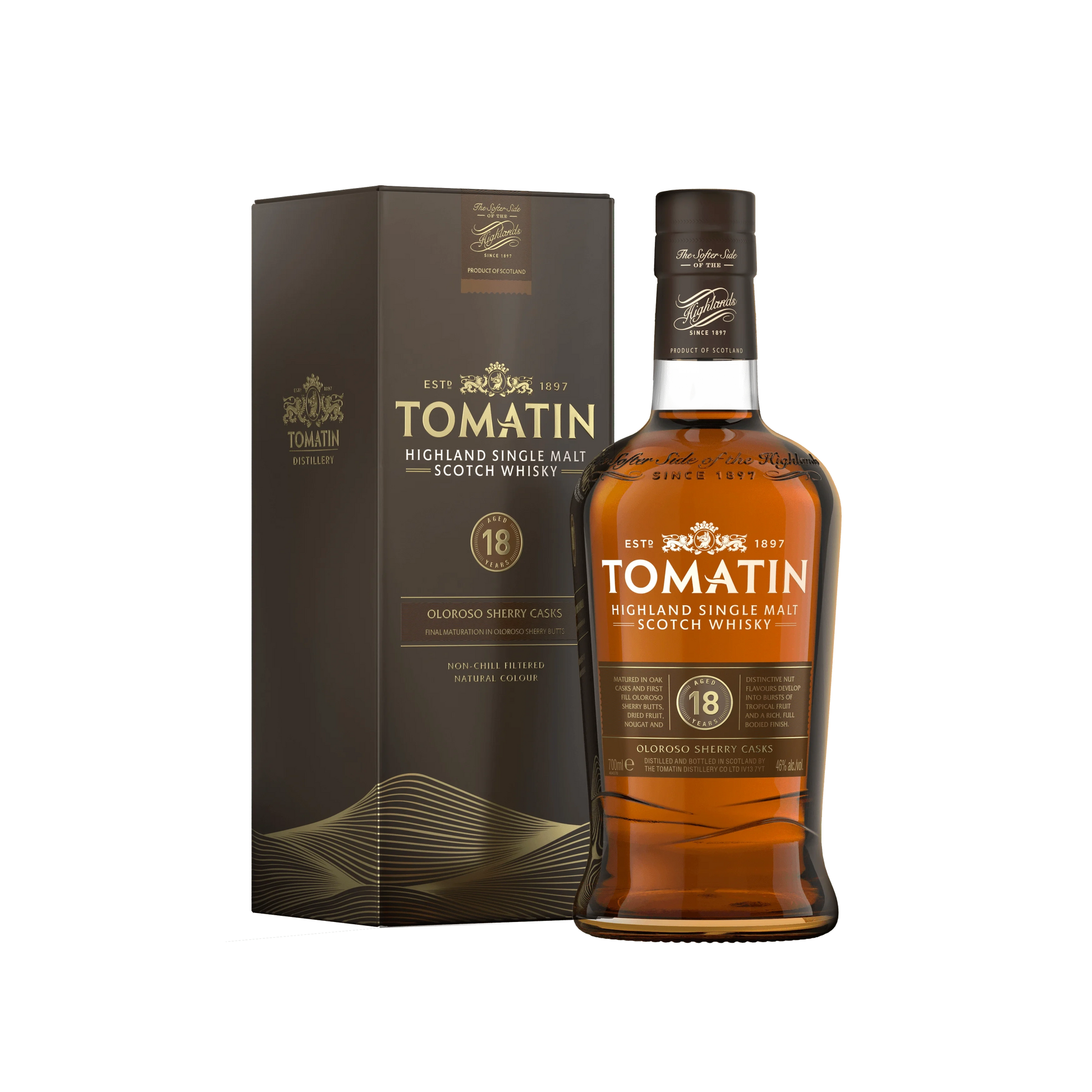 Tomatin 18 Year Old - Single Malt Scotch Whisky-Single Malt Scotch Whisky-Fountainhall Wines