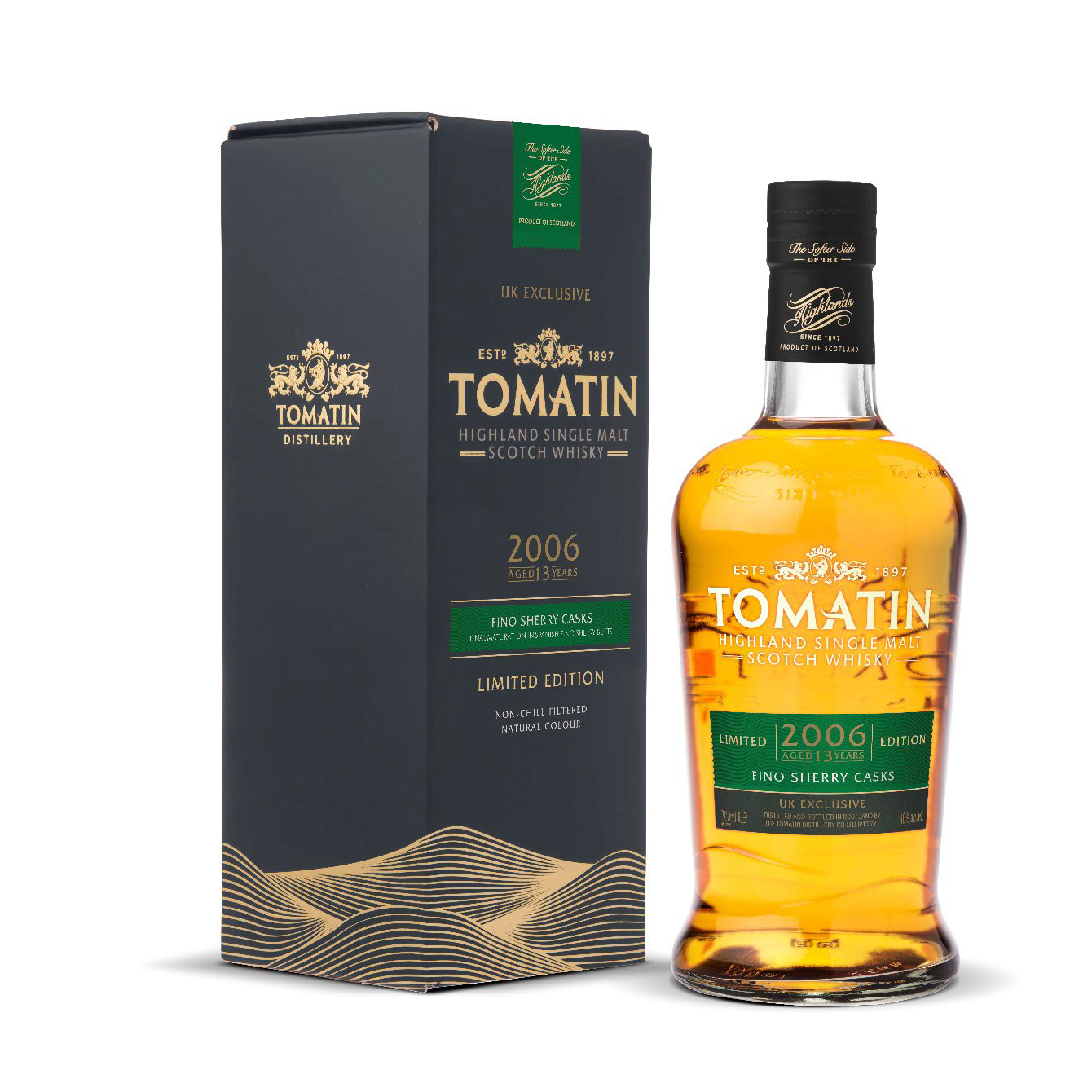 Tomatin 2006 Fino Sherry Casks 13 Year Old Limited Edition - Single Malt Scotch Whisky-Single Malt Scotch Whisky-Fountainhall Wines