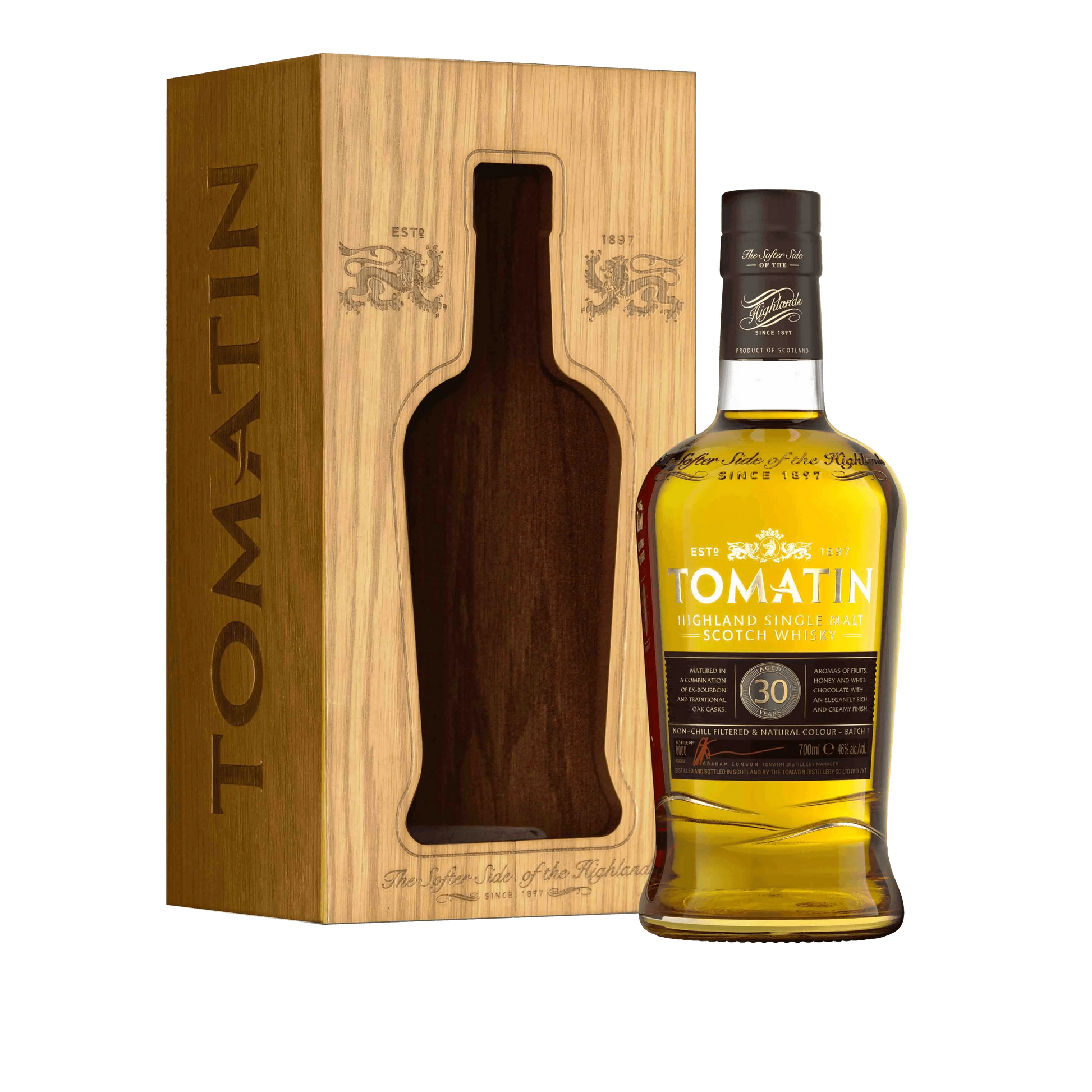 Tomatin 30 Year Old - Batch 5 - Single Malt Scotch Whisky-Single Malt Scotch Whisky-5018481901643-Fountainhall Wines