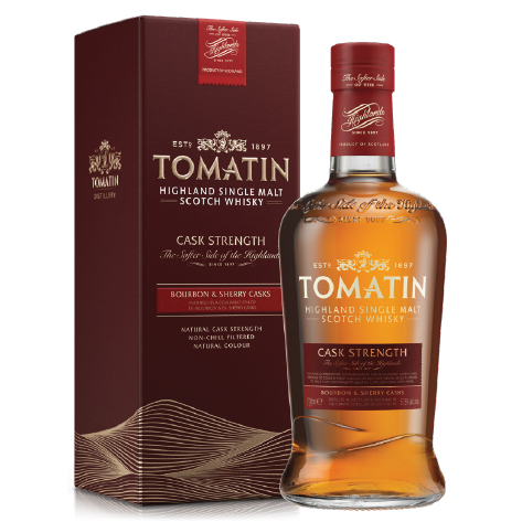 Tomatin Cask Strength - Single Malt Scotch Whisky-Single Malt Scotch Whisky-5018481023796-Fountainhall Wines