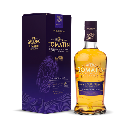 Tomatin French Collection - Monbazillac Casks 12 Year Old 2008 Limited Edition 1 of 4 - Single Malt Scotch Whisky-Single Malt Scotch Whisky-Fountainhall Wines