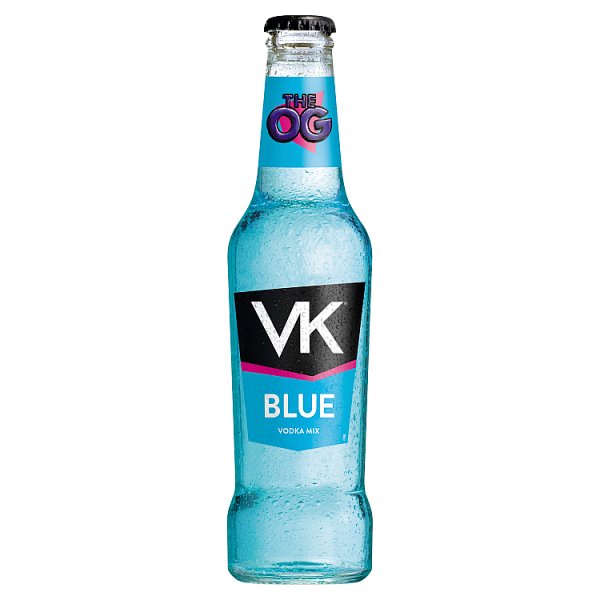 VK Blue Vodka Mix 275ml-RTD's (Ready To Drink)-Fountainhall Wines