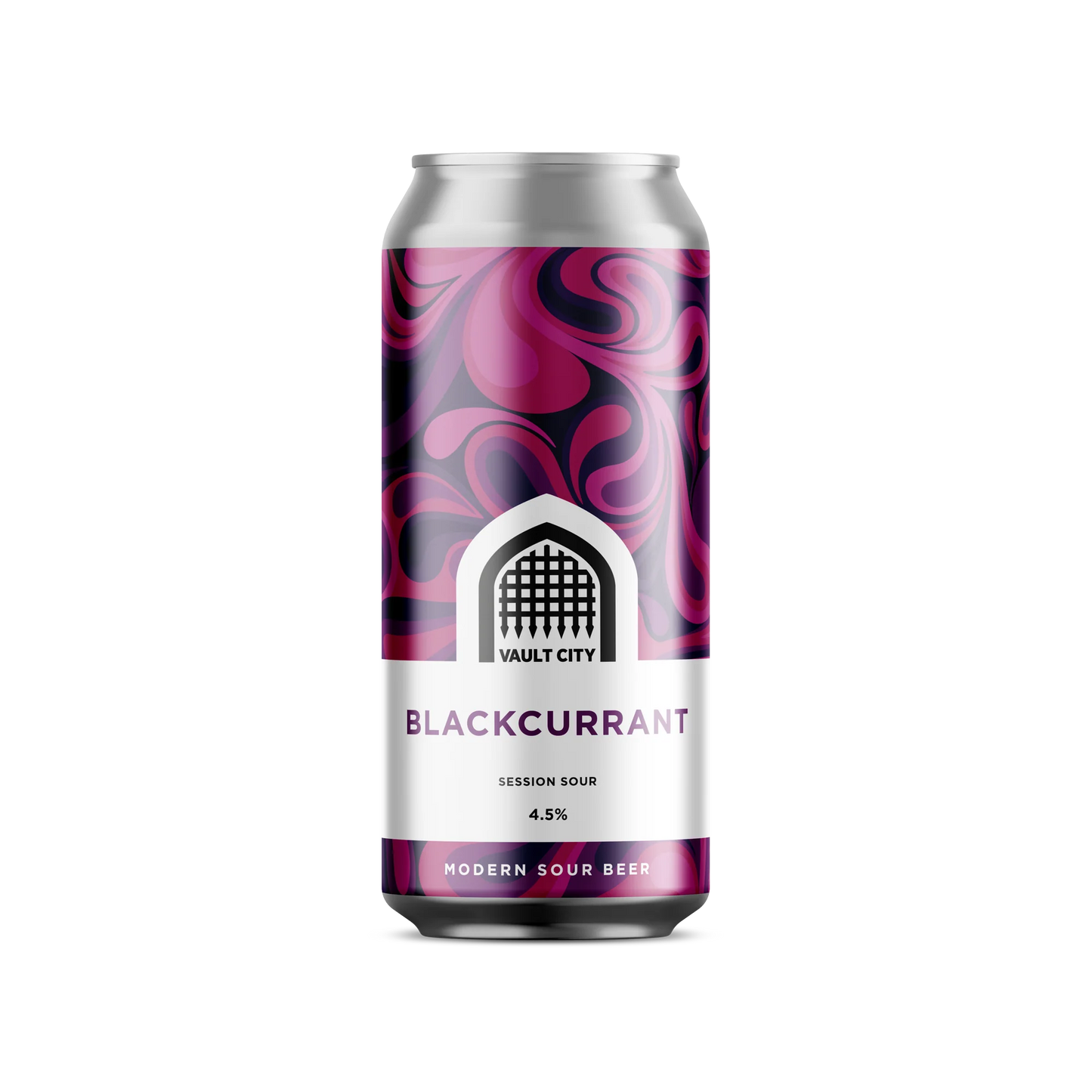 Vault City Blackcurrant - Session Sour 440ml-Scottish Beers-5056412010293-Fountainhall Wines