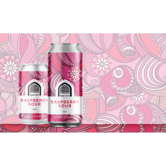Vault City Raspberry - Sour 440ml-Scottish Beers-Fountainhall Wines