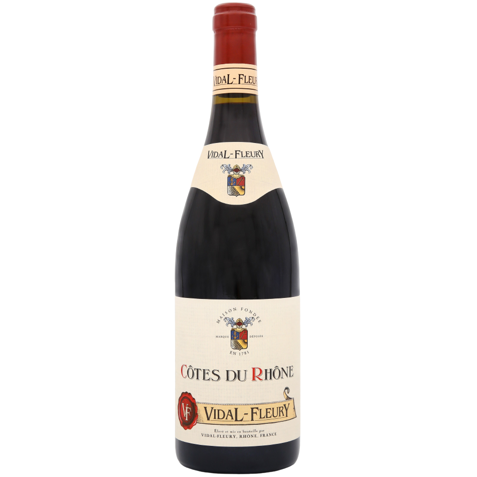 Vidal-Fleury Côtes du Rhône-Red Wine-Fountainhall Wines