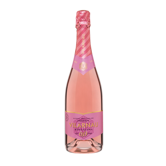 Vilarnau 0.0% Alcohol Free Sparkling Rose-Sparkling Wine-Fountainhall Wines