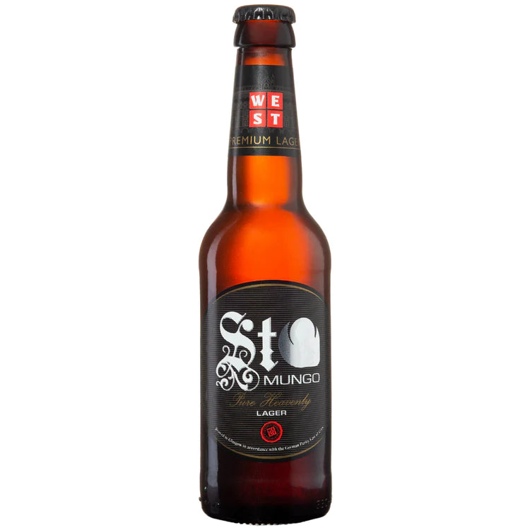 WEST Brewery St Mungos Lager 330ml-Scottish Beers-5034743400808-Fountainhall Wines