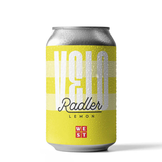 WEST Brewery VELO Lemon Radler 330ml - Fountainhall Wines