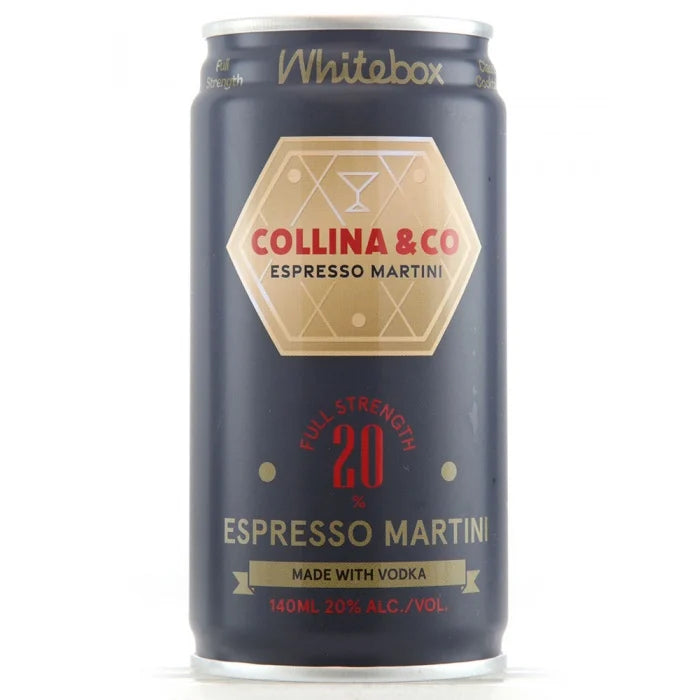 Whitebox Cocktails Collina & Co Espresso Martini 140ml-Fountainhall Wines