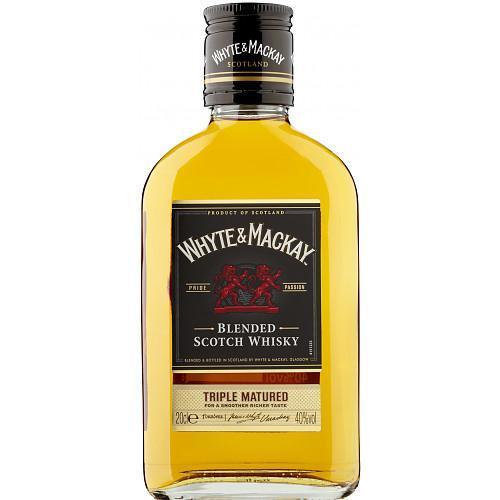 Whyte & Mackay 20cl (Price Marked £6.49)-Blended Whisky-Fountainhall Wines