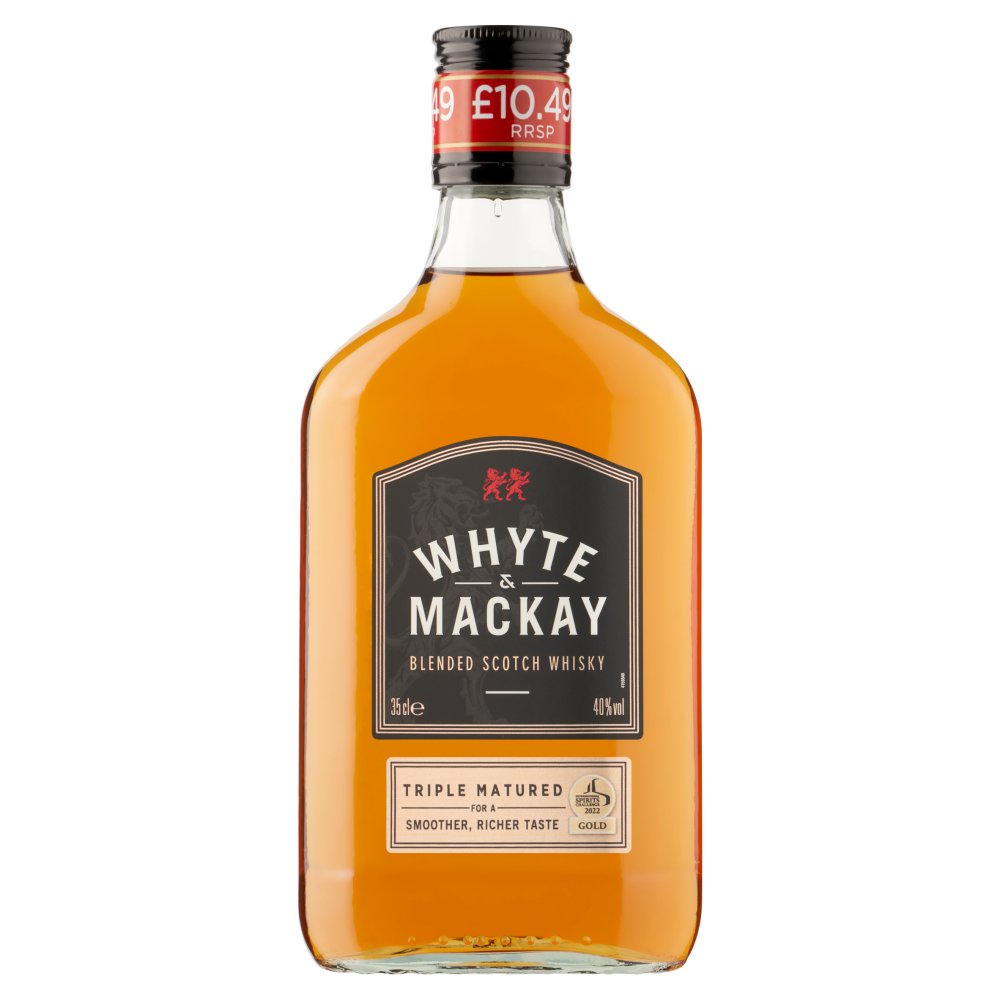 Whyte & Mackay 35cl (Price Marked £10.49)-Blended Whisky-5013967020559-Fountainhall Wines