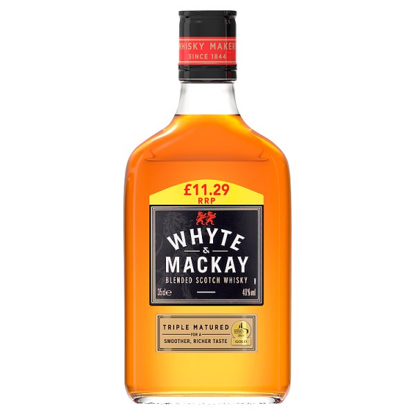 Whyte & Mackay 35cl (Price Marked £11.29)-Blended Whisky-Fountainhall Wines