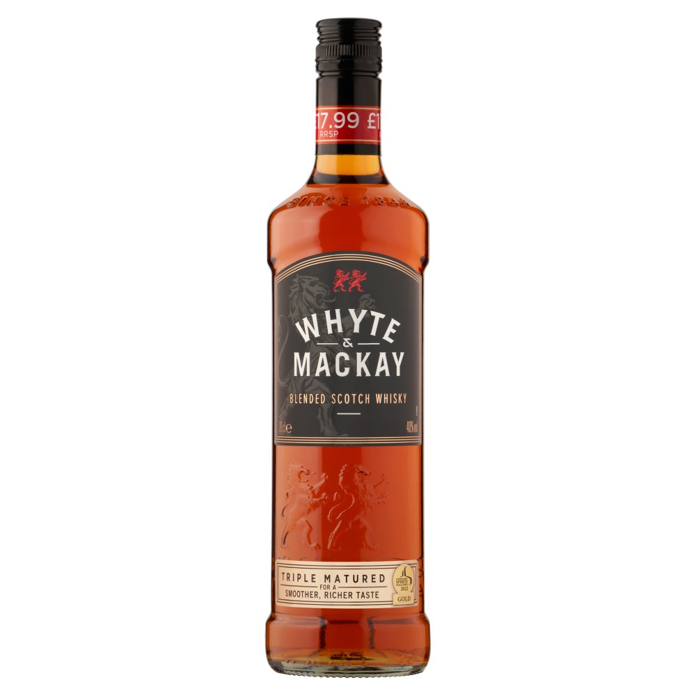 Whyte & Mackay 70cl (Price Marked £17.99)-Blended Whisky-5013967020573-Fountainhall Wines
