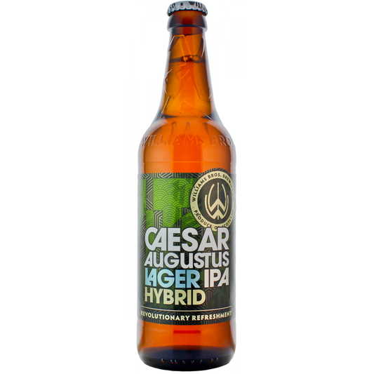 Williams Brothers Caesar Augustus - Lager / IPA Hybrid 500ml - Gluten Free-Scottish Beers-5034743200682-Fountainhall Wines