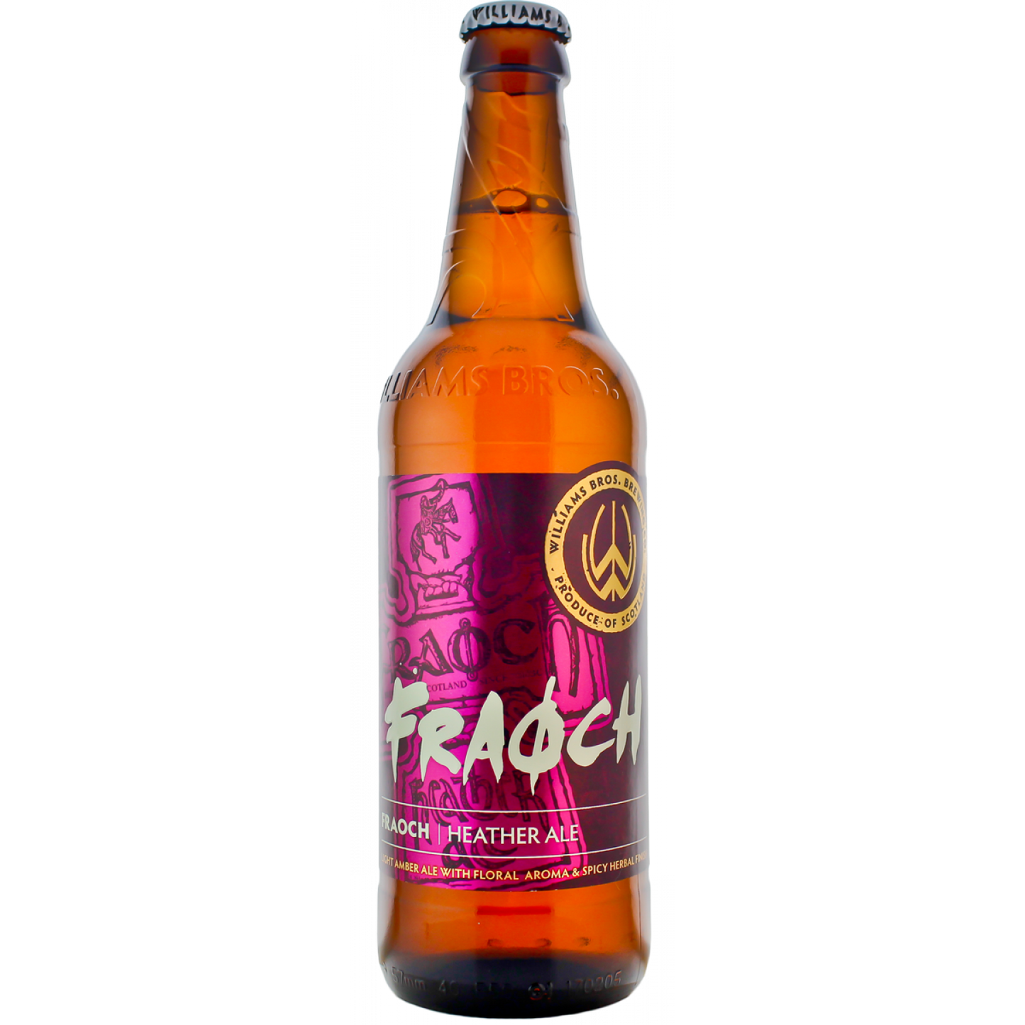 Williams Brothers Fraoch - Heather Ale 500ml - Gluten Free-Scottish Beers-5022943903311-Fountainhall Wines