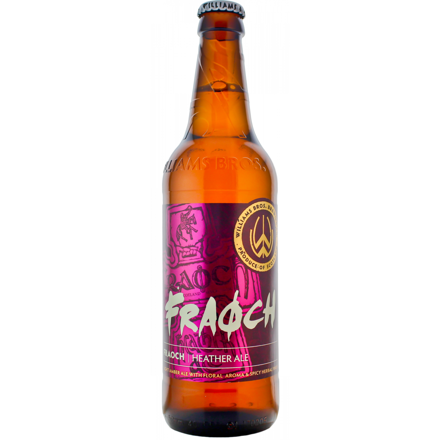 Williams Brothers Fraoch - Heather Ale 500ml - Gluten Free-Scottish Beers-5022943903311-Fountainhall Wines