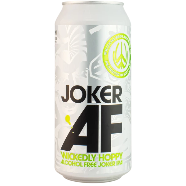 Williams Brothers Joker AF - Alcohol Free IPA 0.5% 440ml Can-Scottish Beers-Fountainhall Wines