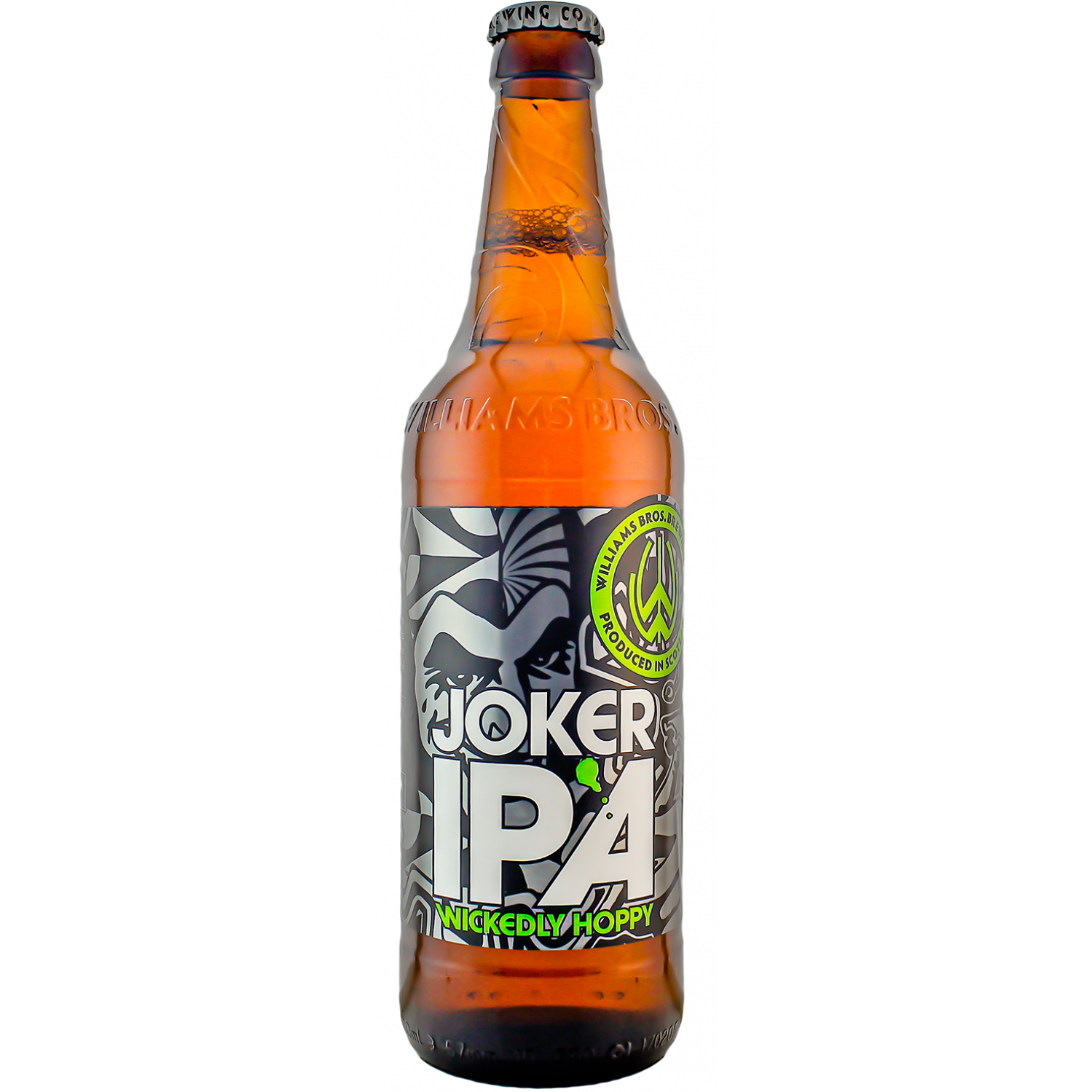 Williams Brothers Joker IPA 500ml - Gluten Free-Scottish Beers-Fountainhall Wines