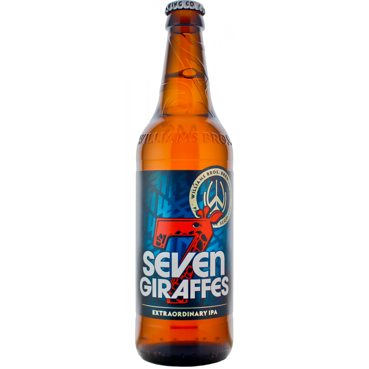 Williams Brothers Seven Giraffes - IPA 500ml - Gluten Free-Scottish Beers-Fountainhall Wines