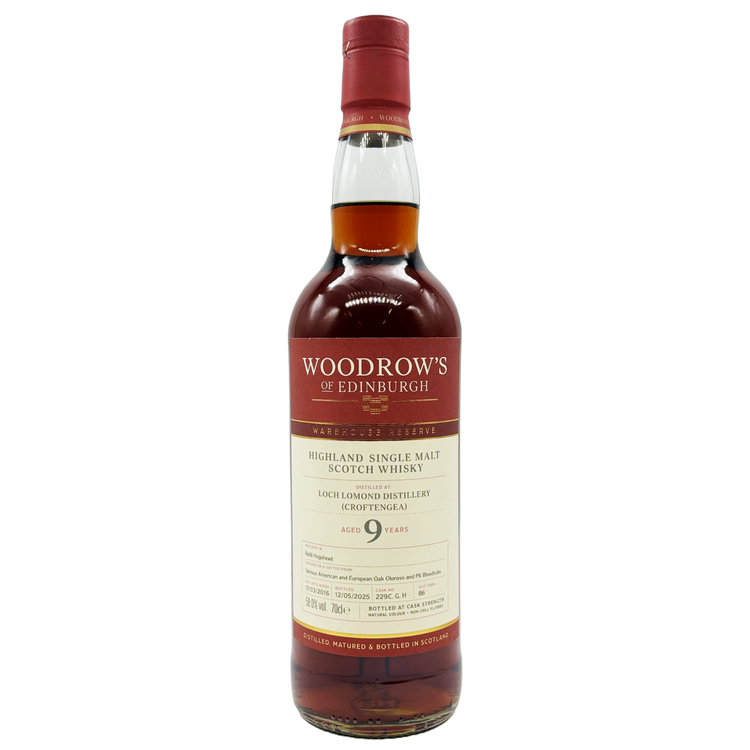 Woodrow's of Edinburgh Loch Lomond Distillery (Croftengea) 9 Year Old - Single Malt Scotch Whisky-Single Malt Scotch Whisky-Fountainhall Wines