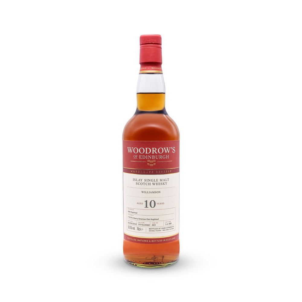 Woodrow's of Edinburgh Williamson 10 Year Old - Single Malt Scotch Whisky-Single Malt Scotch Whisky-5060769810123-Fountainhall Wines