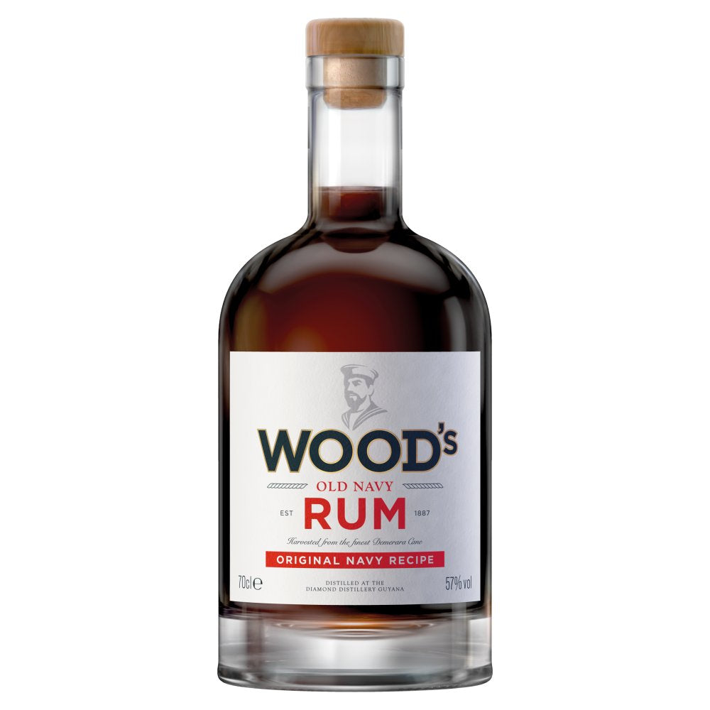 Wood's Rum 100 Old Navy Rum-Dark Rum-5010327655581-Fountainhall Wines