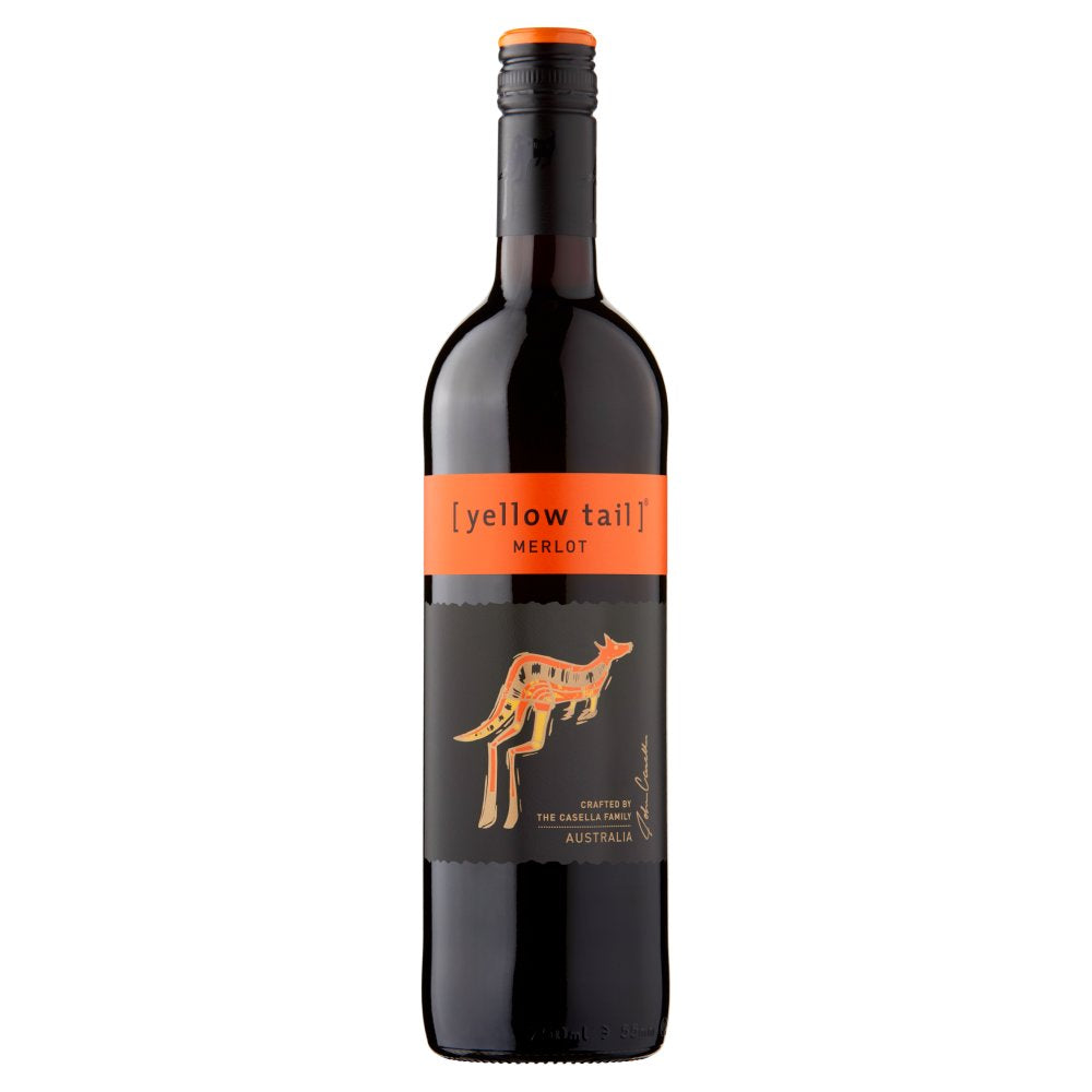 Yellow Tail Merlot-Red Wine-Fountainhall Wines